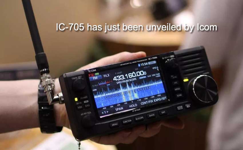 Set Out to the Fields with the ICOM IC-705